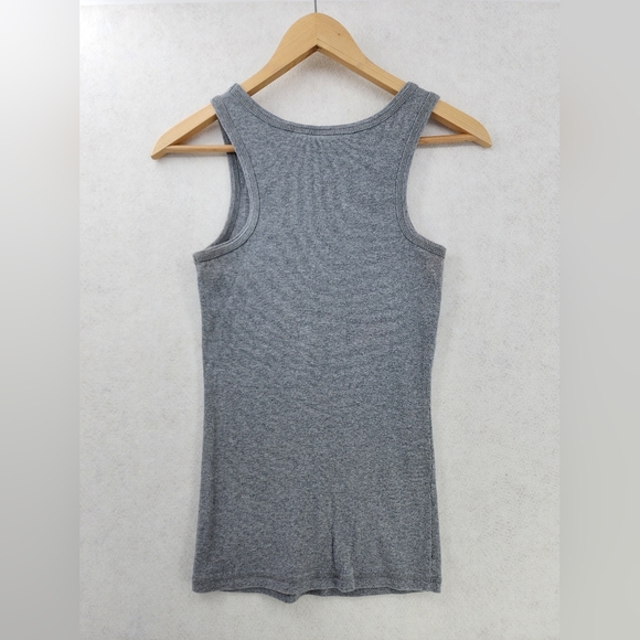 Harley Davidson Gray Tank Top Women's Size Small Sparkly Willie G Logo - Picture 7 of 7